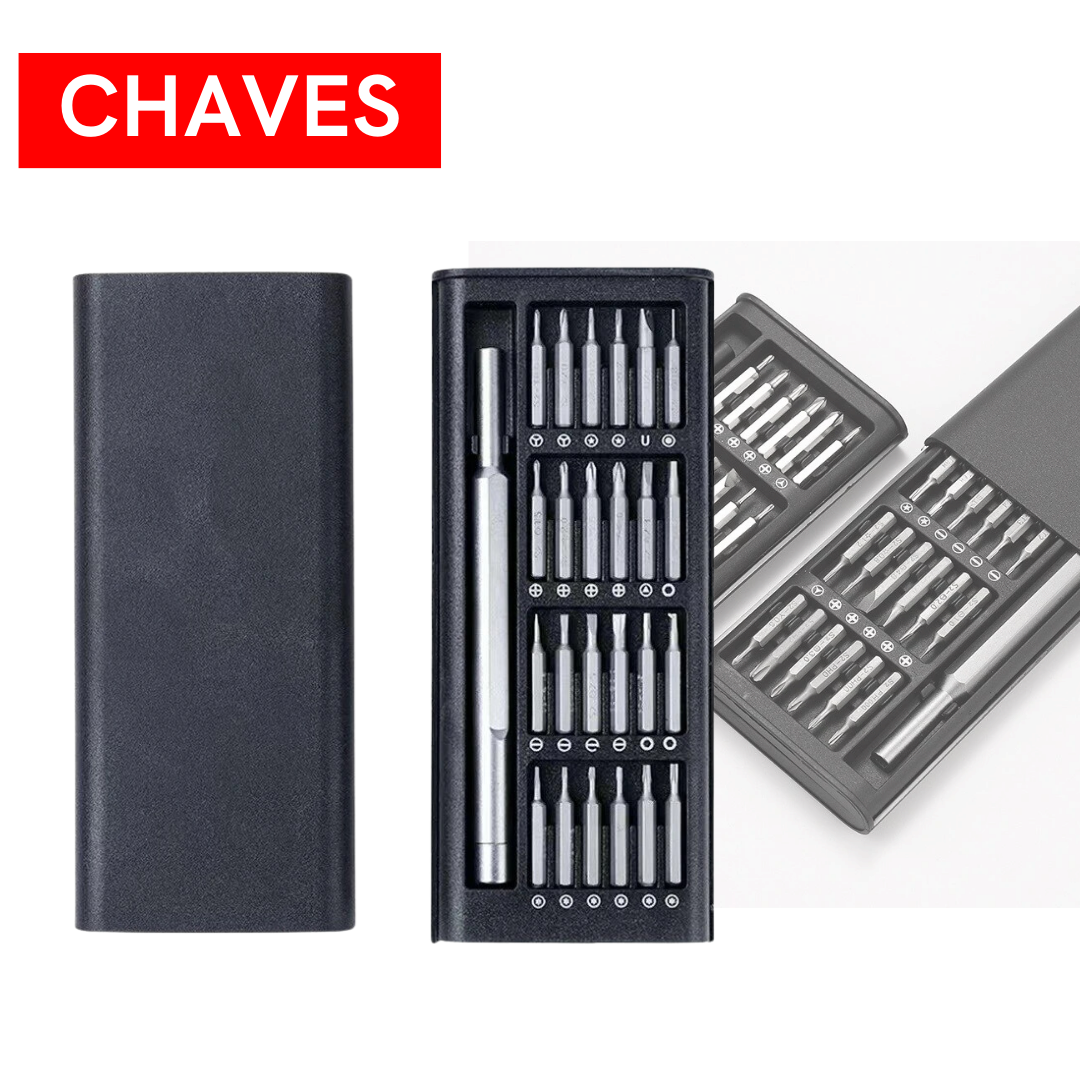 Kit Chaves Magnéticas 25 em 1